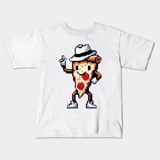 Moonwalking Pizza - Iconic Pop Culture Slice Kids T-Shirt